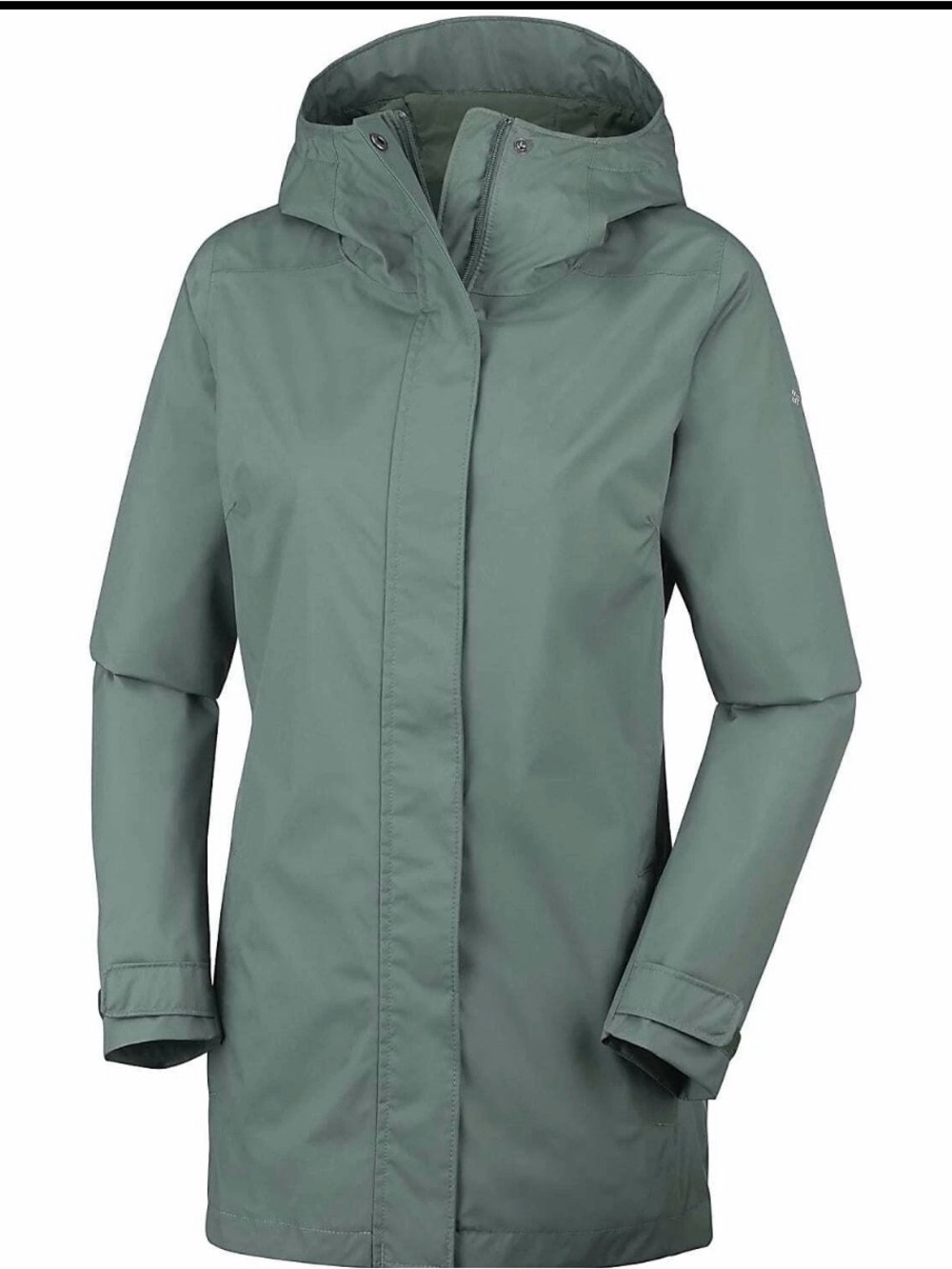 Columbia  Splash A Little II Green Rain Jacket Women's Large